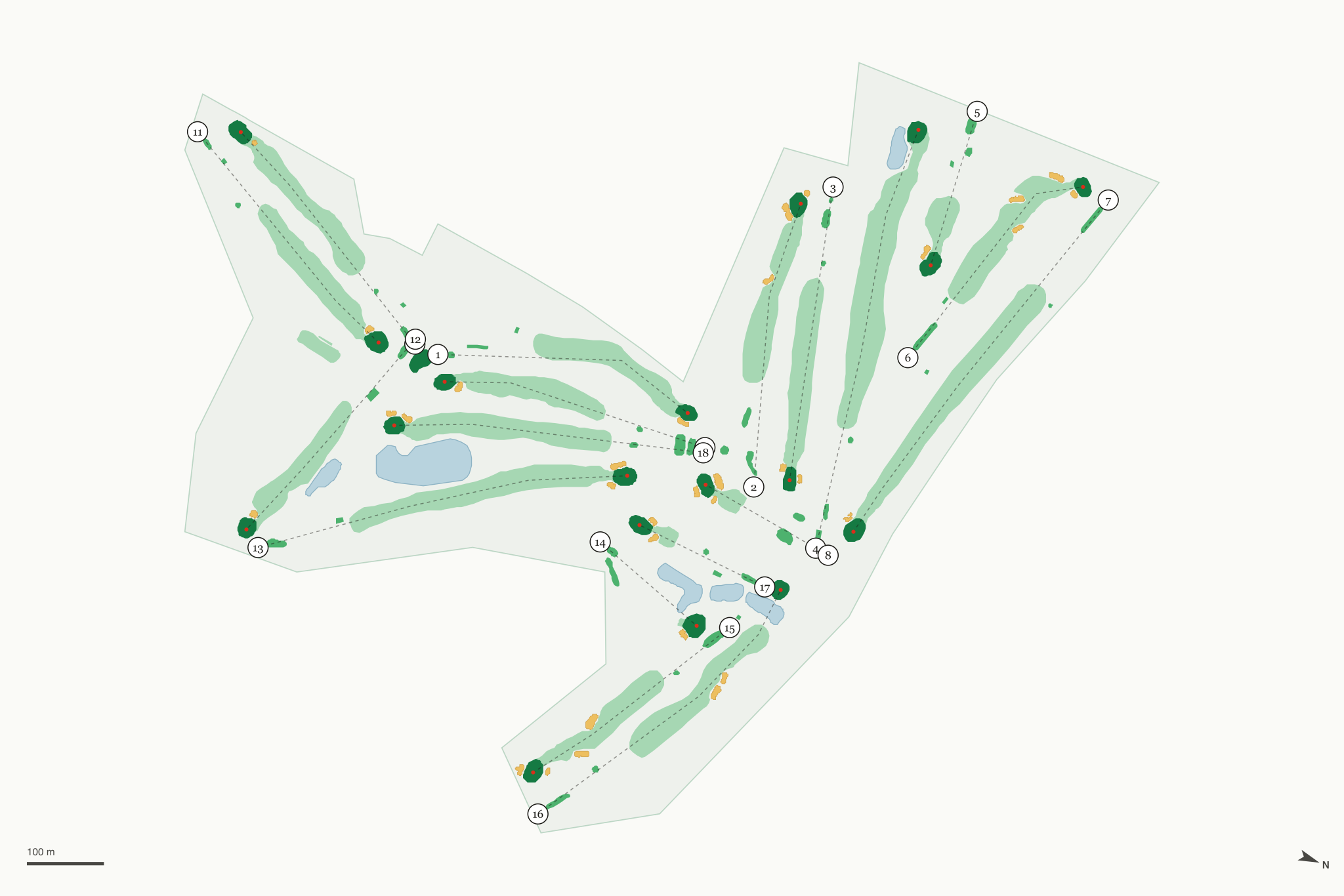 Map of Union Country Club