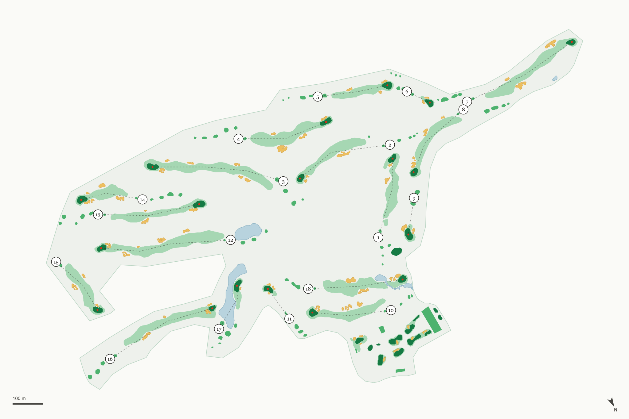 Map of The Grand Golf Club