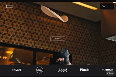 Screenshot of the Bricks homepage