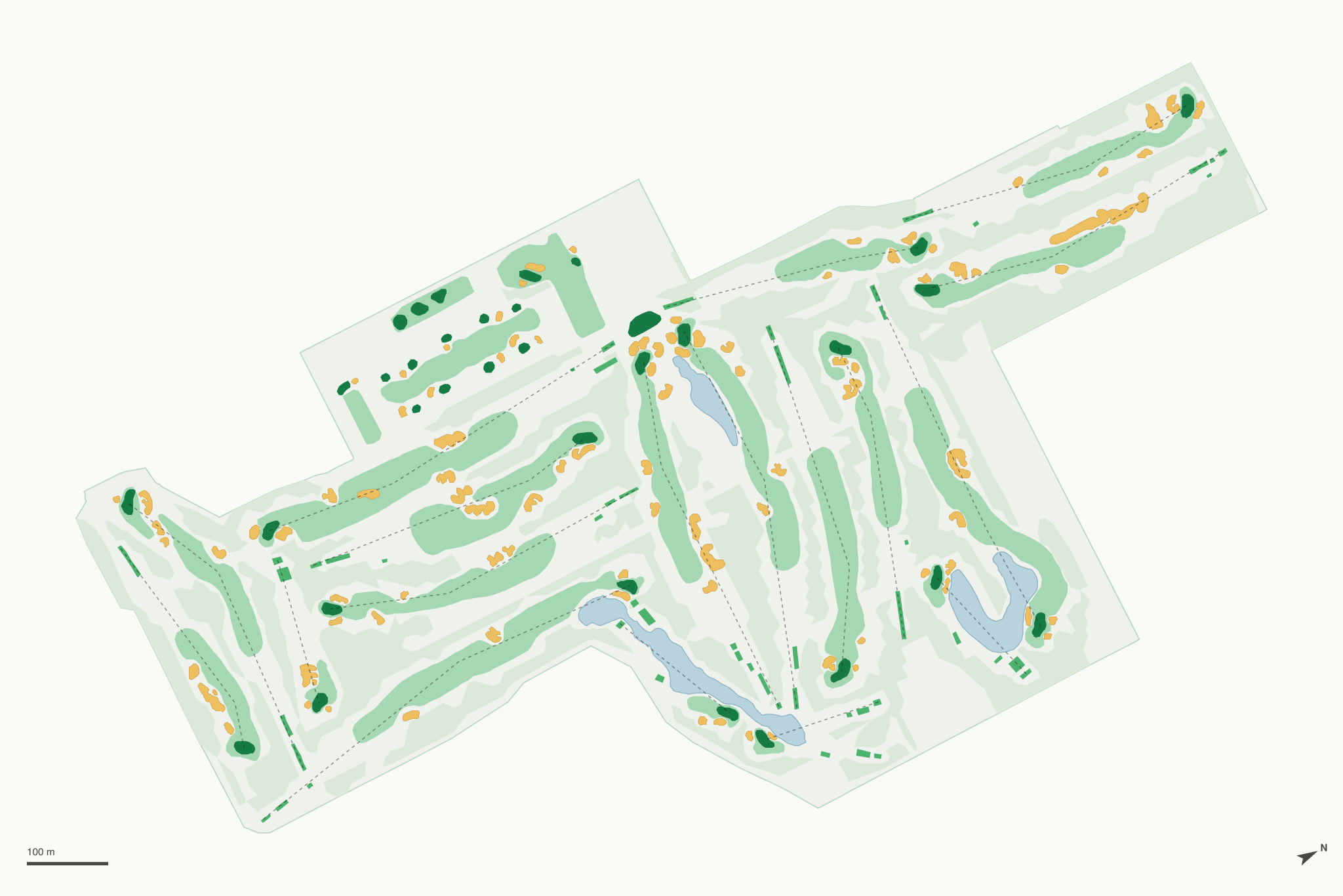 Map of The Plantation Golf Club