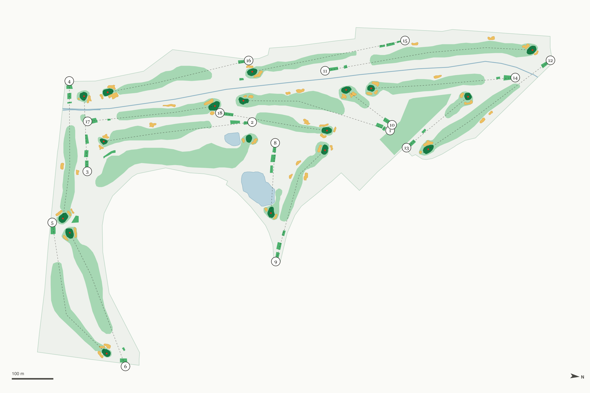 Map of Candlewood Country Club