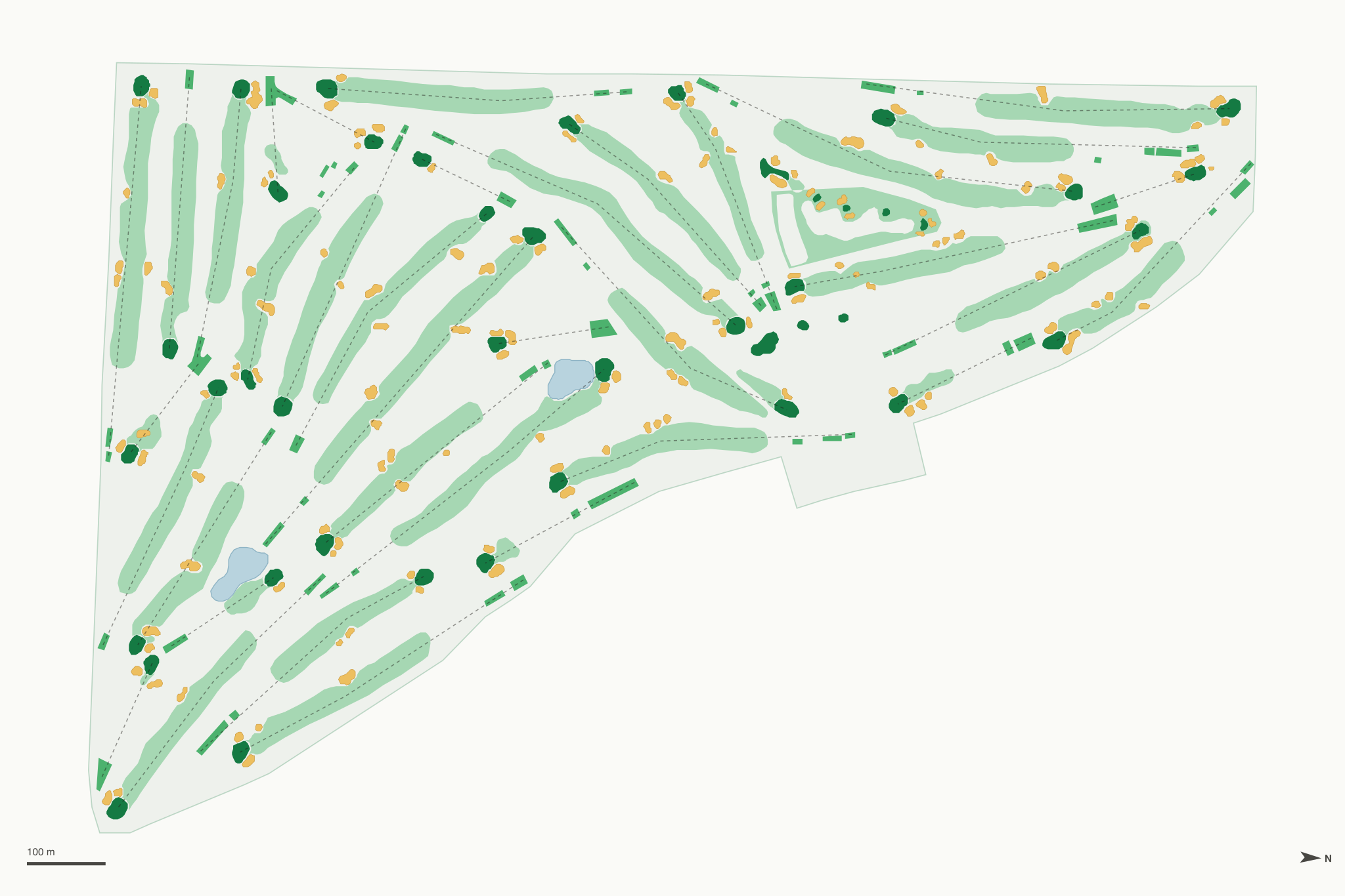 Map of Detroit Golf Club