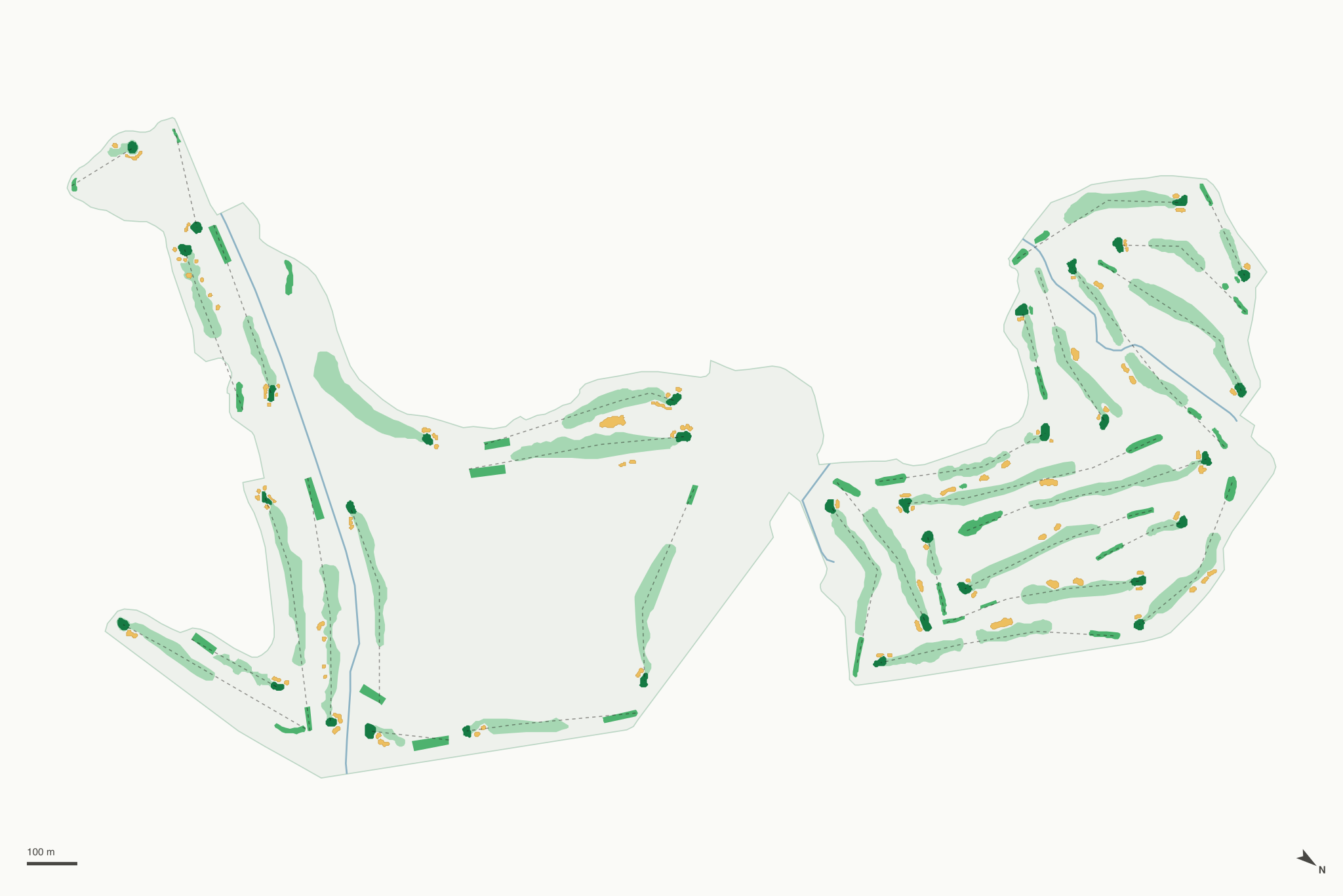 Map of Bardmoor Golf & Tennis Club