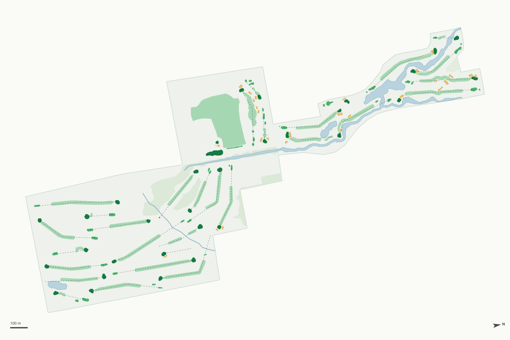 Map of Riverview Highlands Golf Course