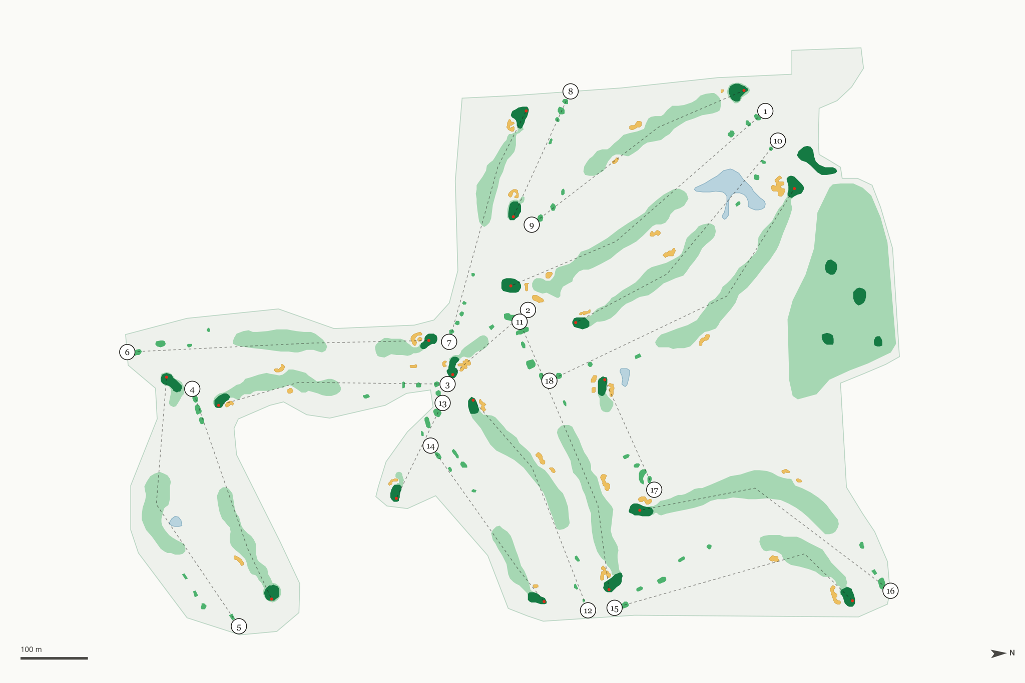 Map of The Preserve at Grand View Lodge