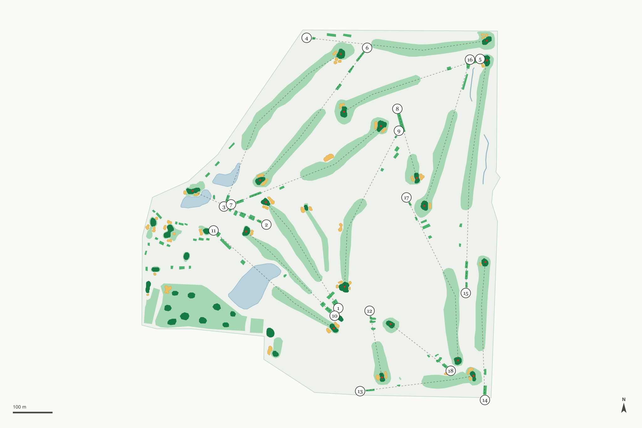 Map of Idle Hour Golf & Country Club