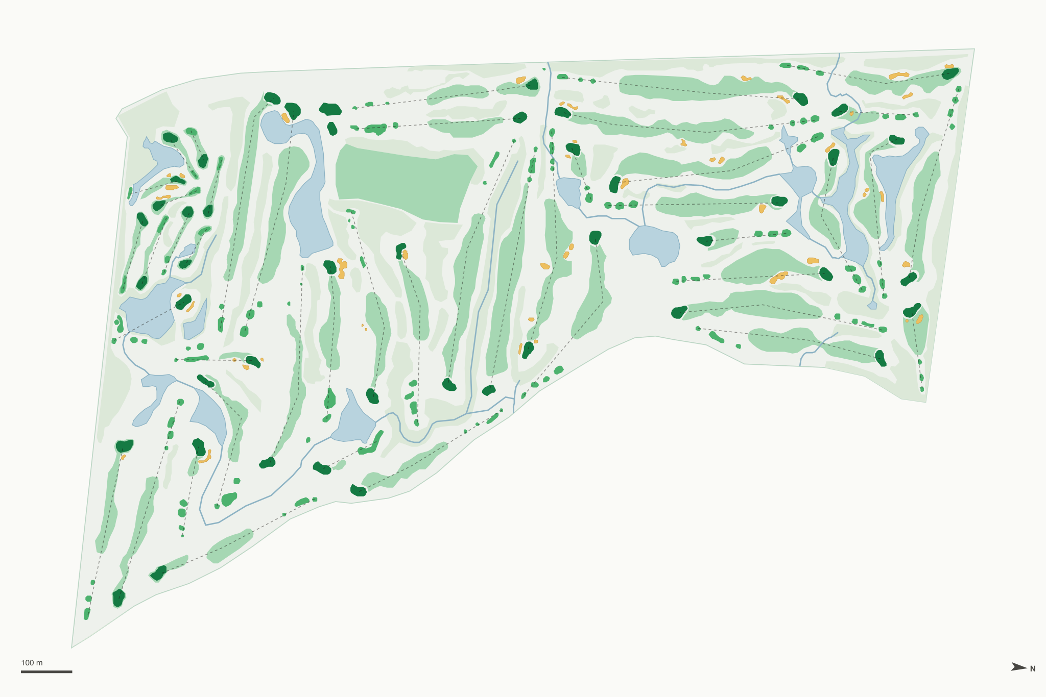 Map of Willows Run Golf Complex