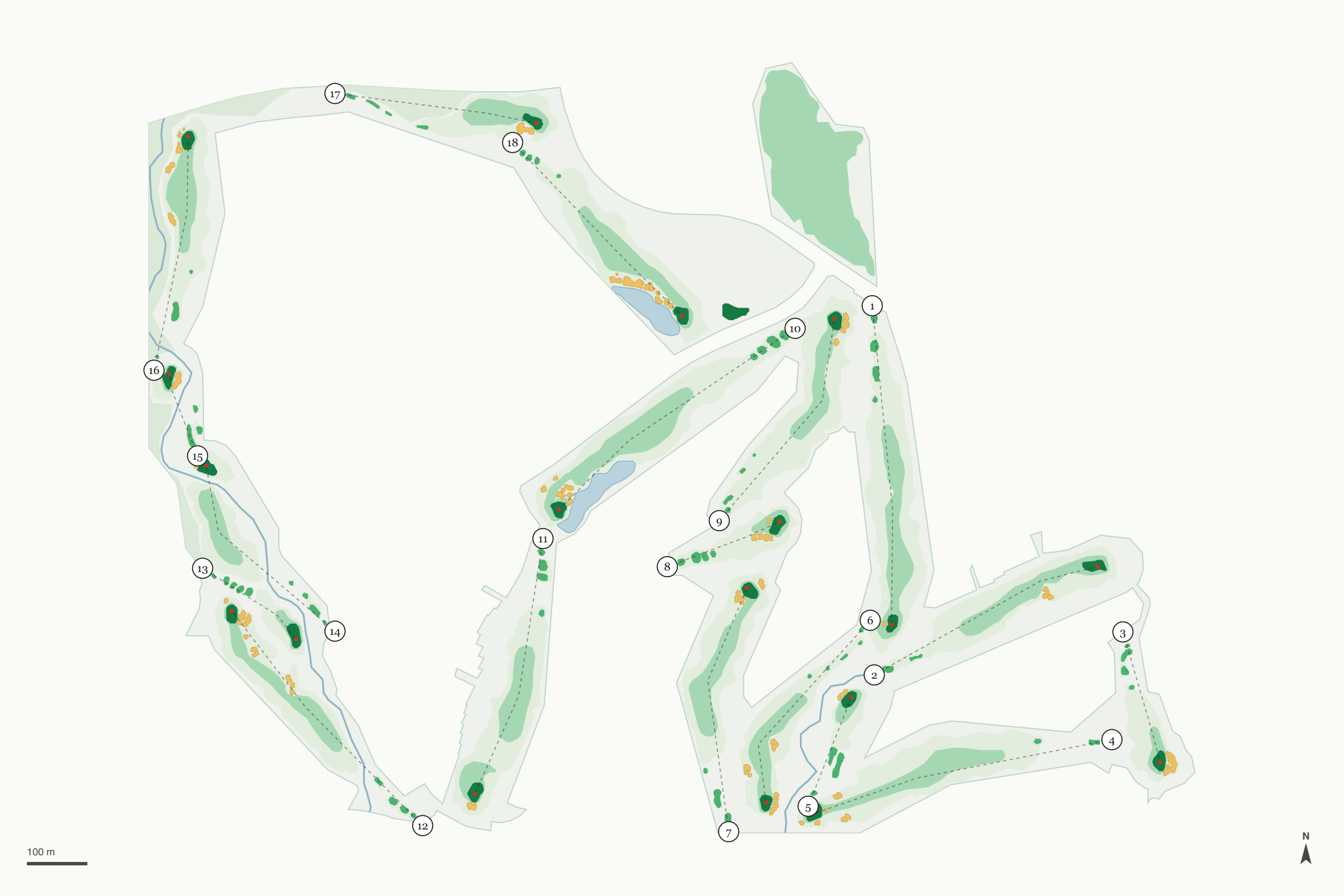 Map of Eagle Mountain Golf Club