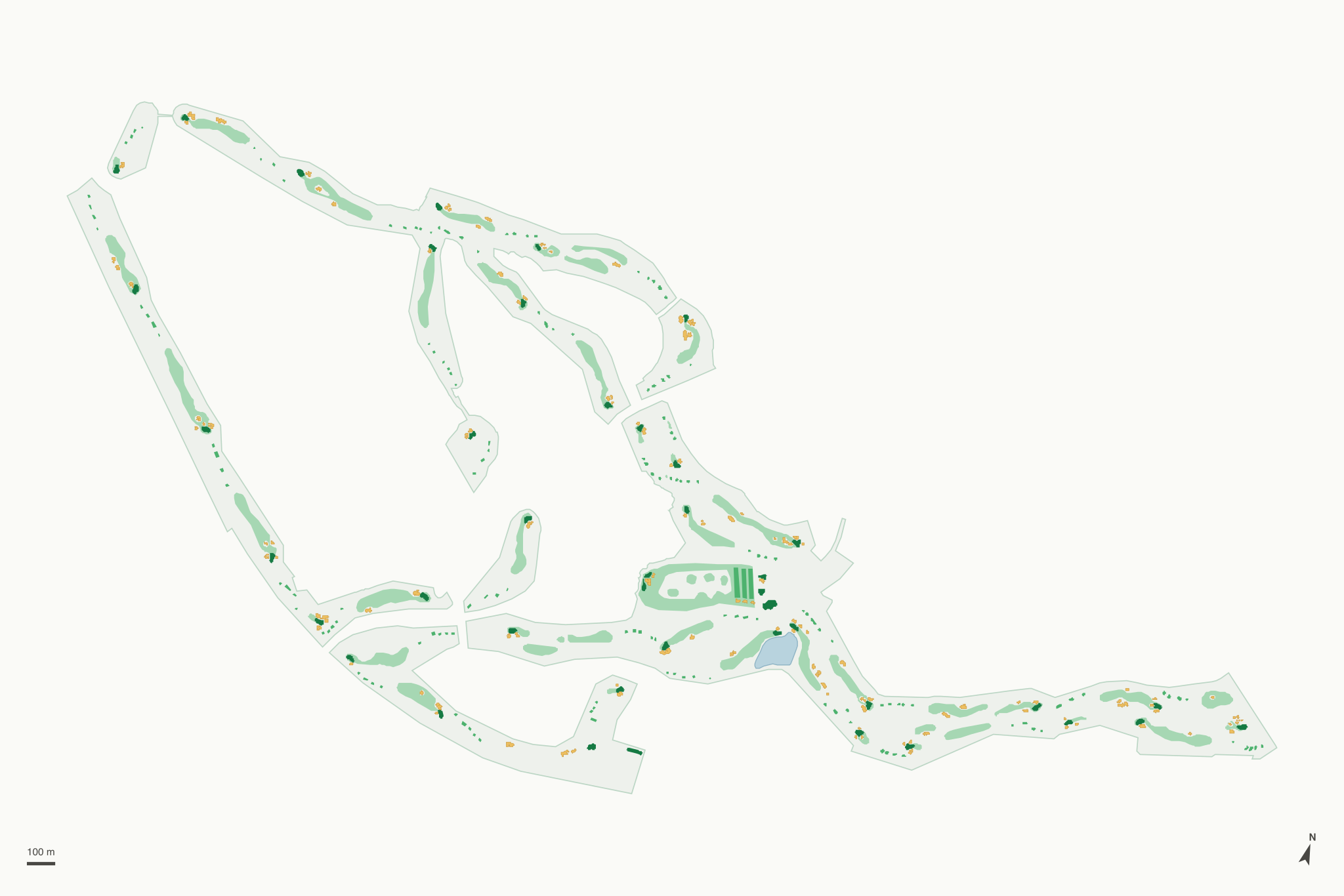 Map of Morongo Golf Club at Tukwet Canyon