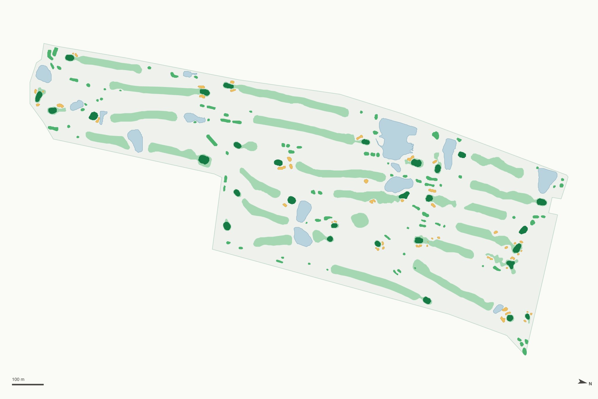 Map of Medina Country Club