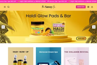 Screenshot of the Rahzan Media homepage