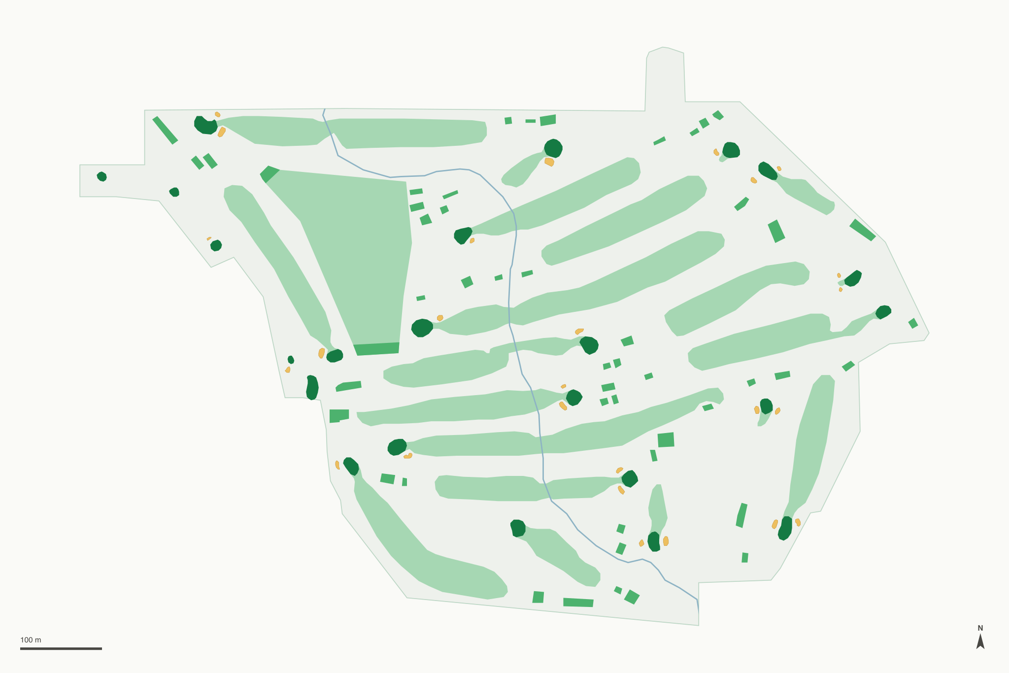 Map of Suntides Golf Course
