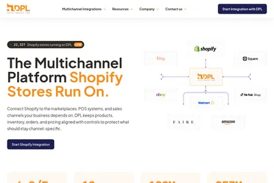 Screenshot of the Digital Product Labs homepage
