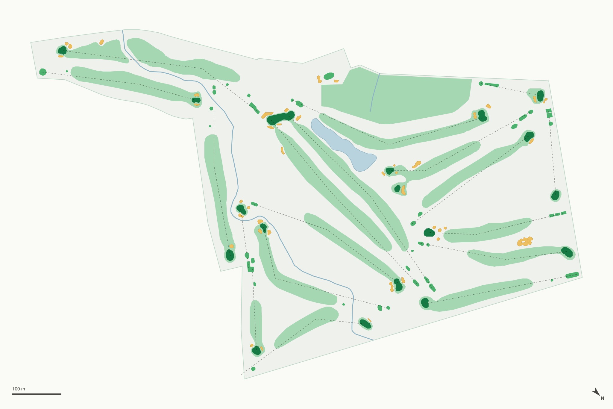 Map of The Club at Crazy Horse Ranch