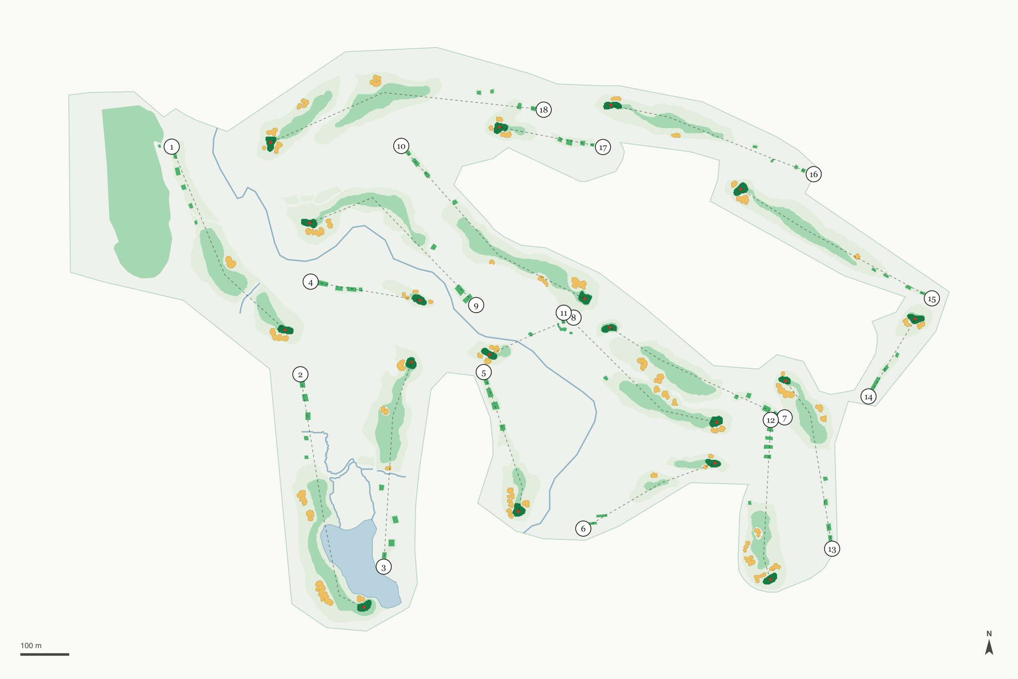Map of Catamount Ranch & Club