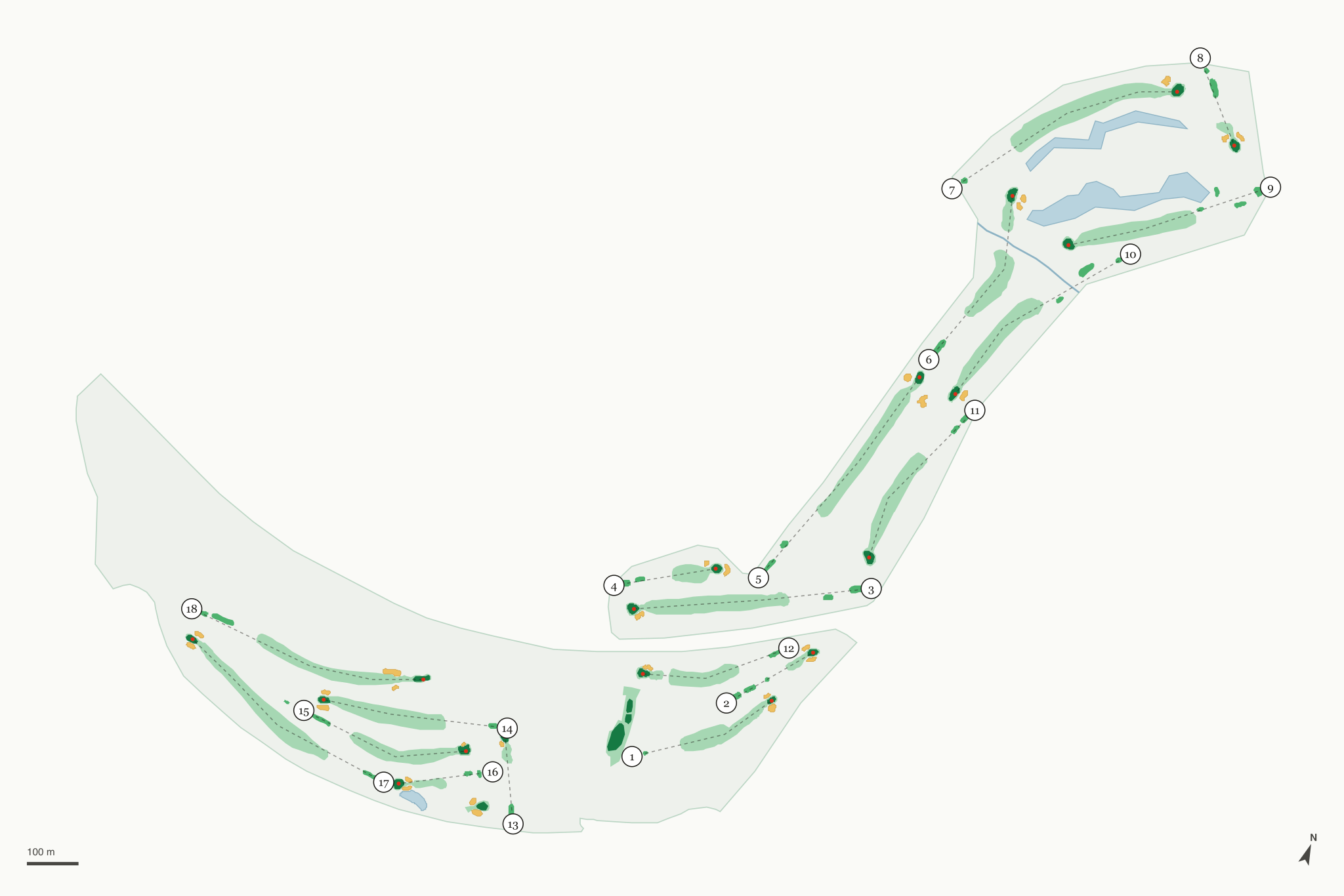Map of Green River Golf Club