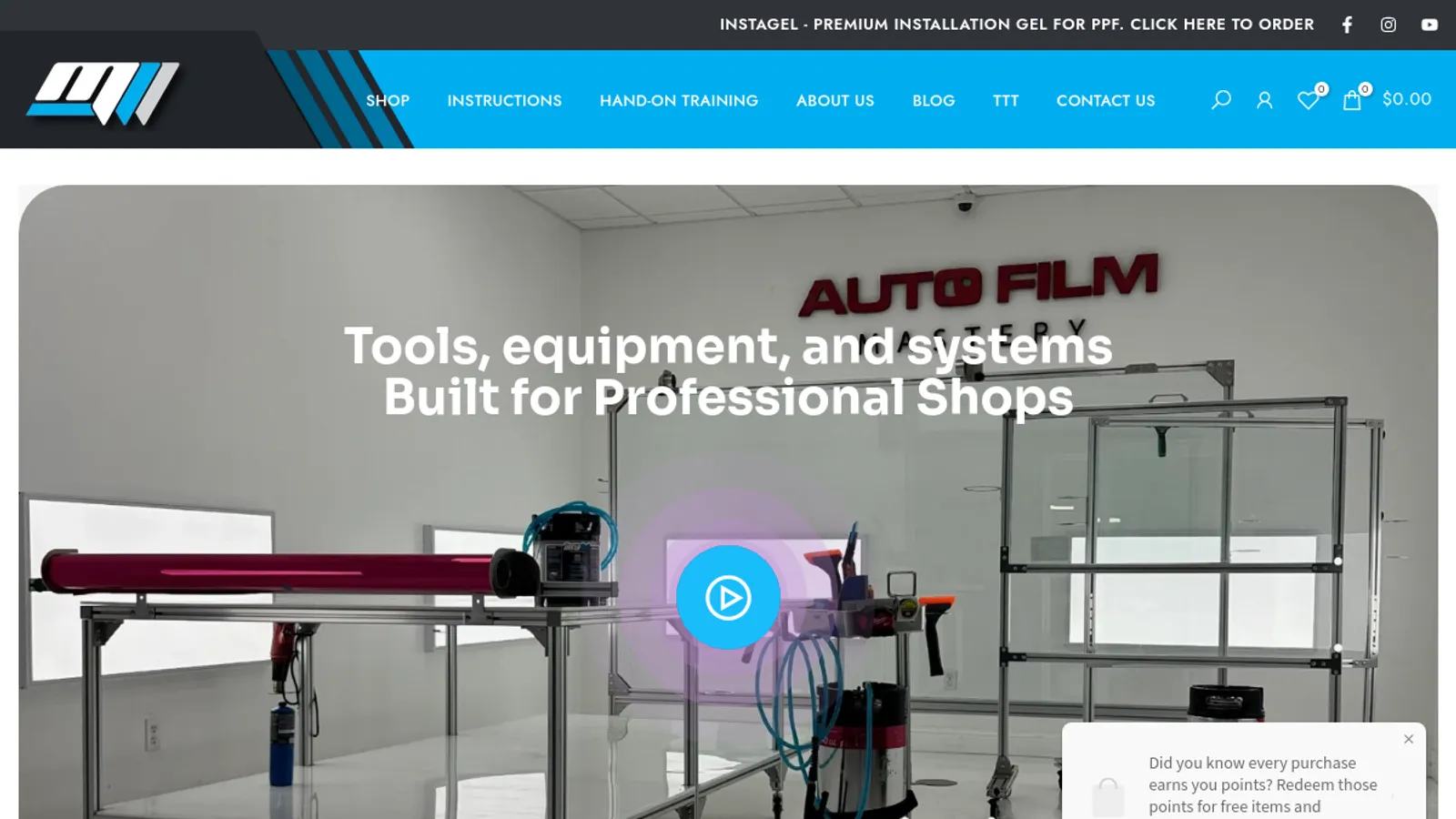 Screenshot of the z Dzine homepage