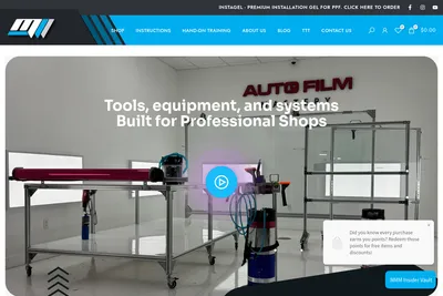 Screenshot of the z Dzine homepage