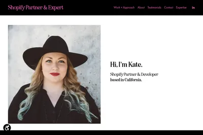 Screenshot of the KWMGMT.co homepage