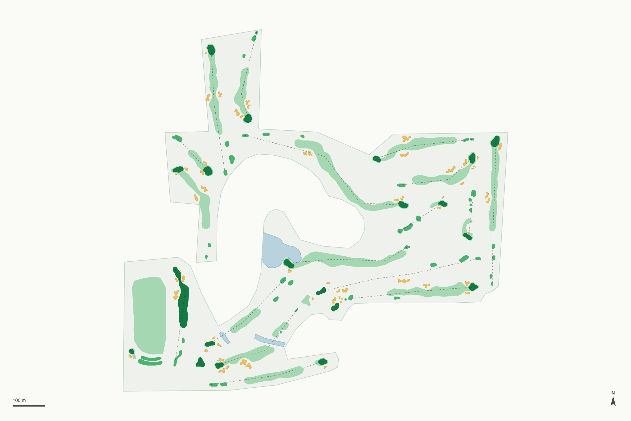 Map of Heritage Glen Golf Club