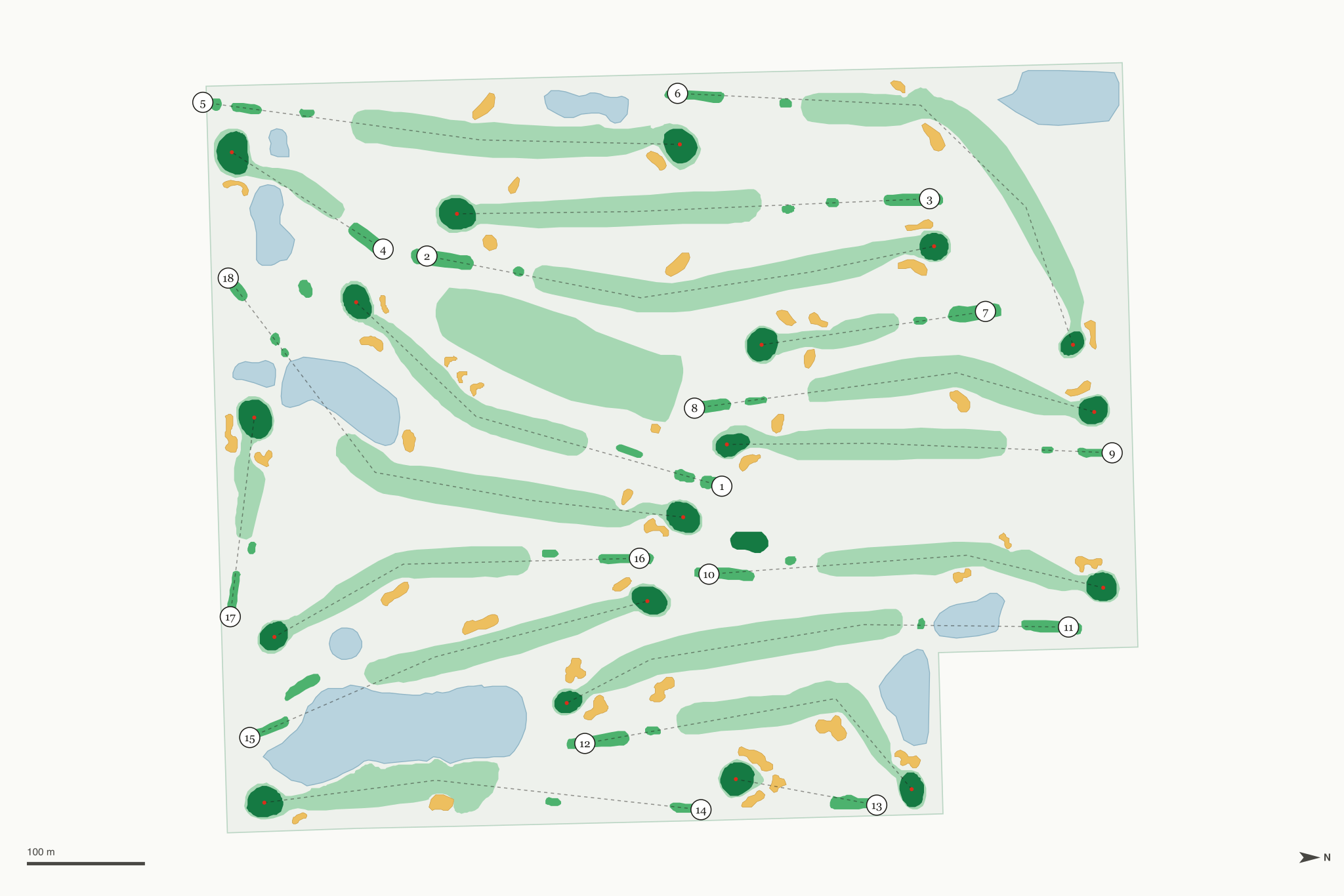 Map of Village Greens of Woodridge