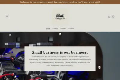Screenshot of the Mitch Reaume homepage