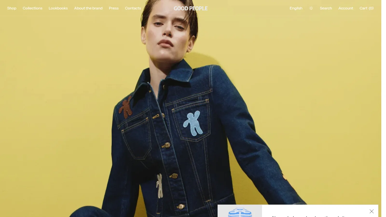 Screenshot of the Nexon Studio | Developing online stores using Figma homepage