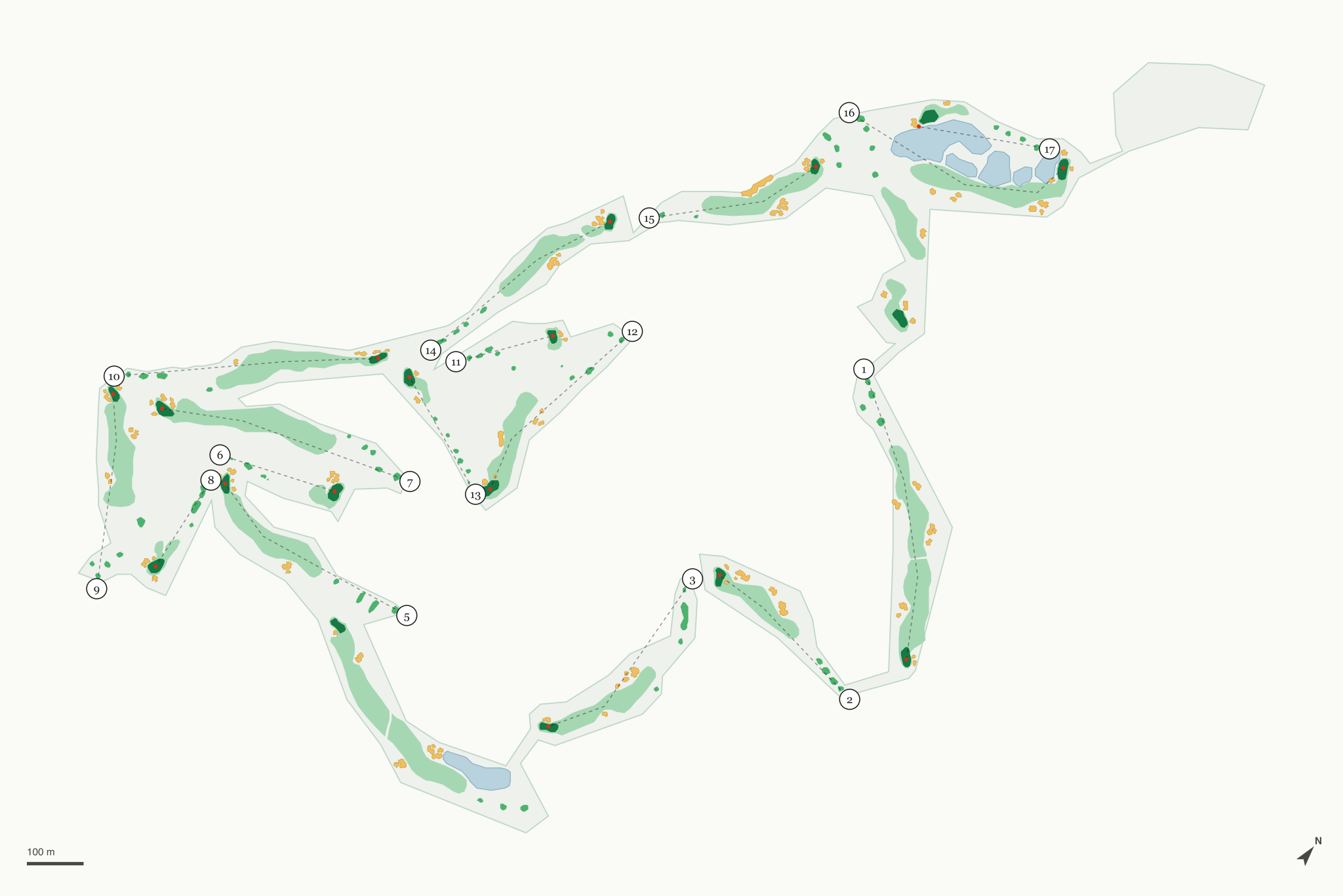 Map of The Crosby Club At Rancho Santa Fe