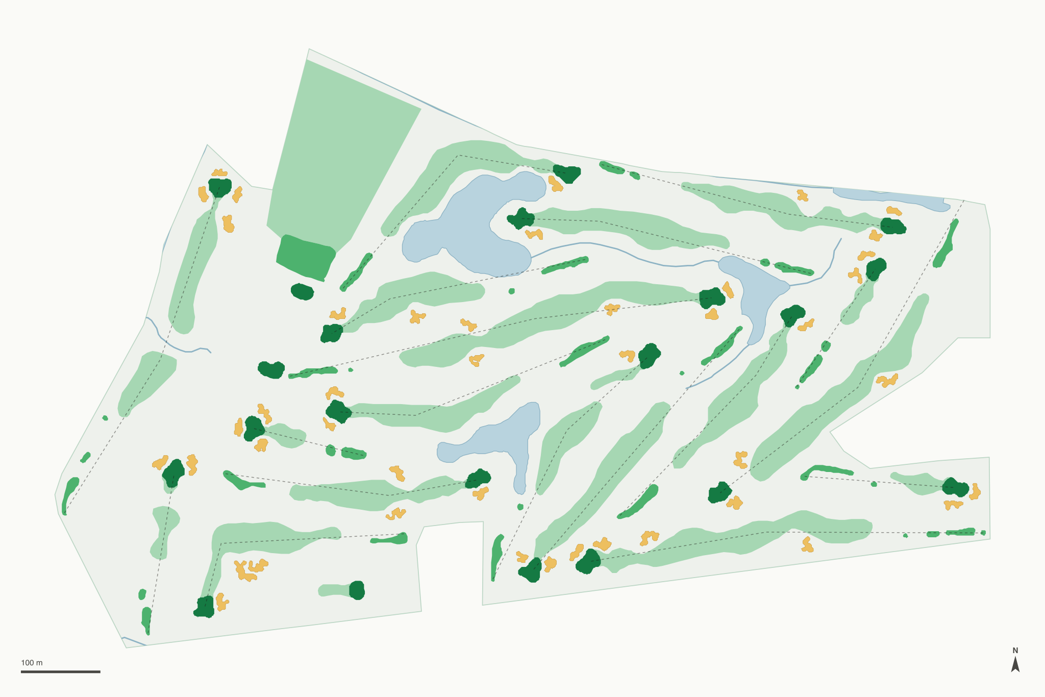Map of Murray Parkway Golf Course