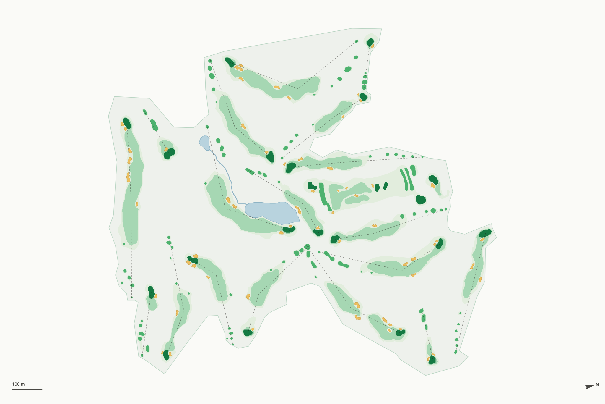 Map of Stock Farm Club