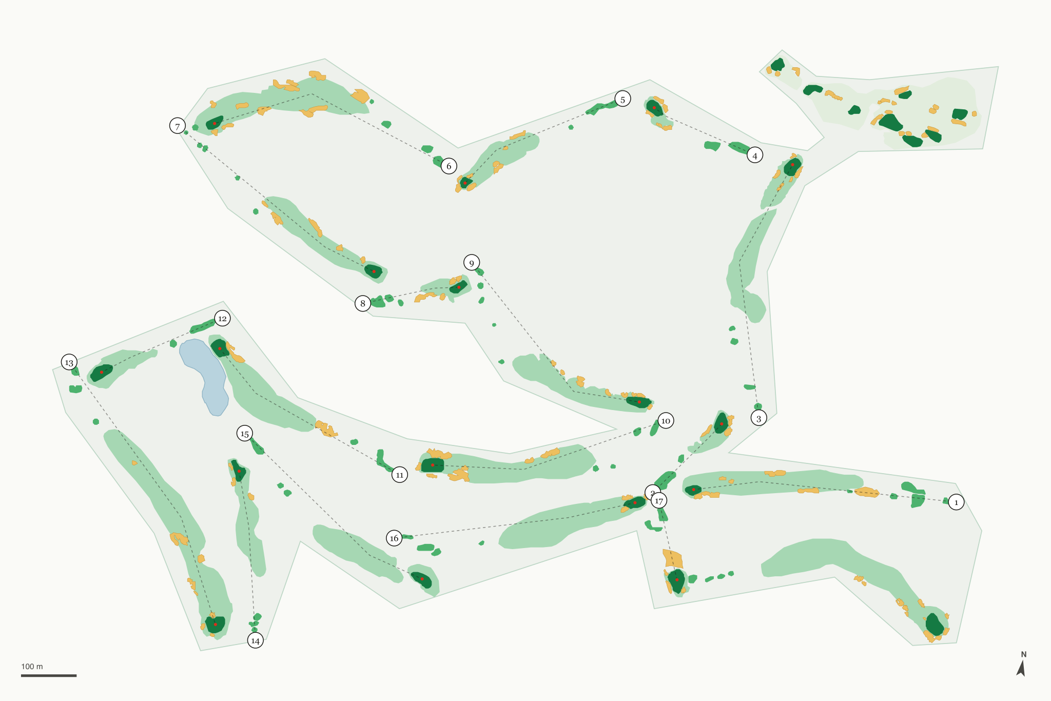 Map of Clear Creek Tahoe