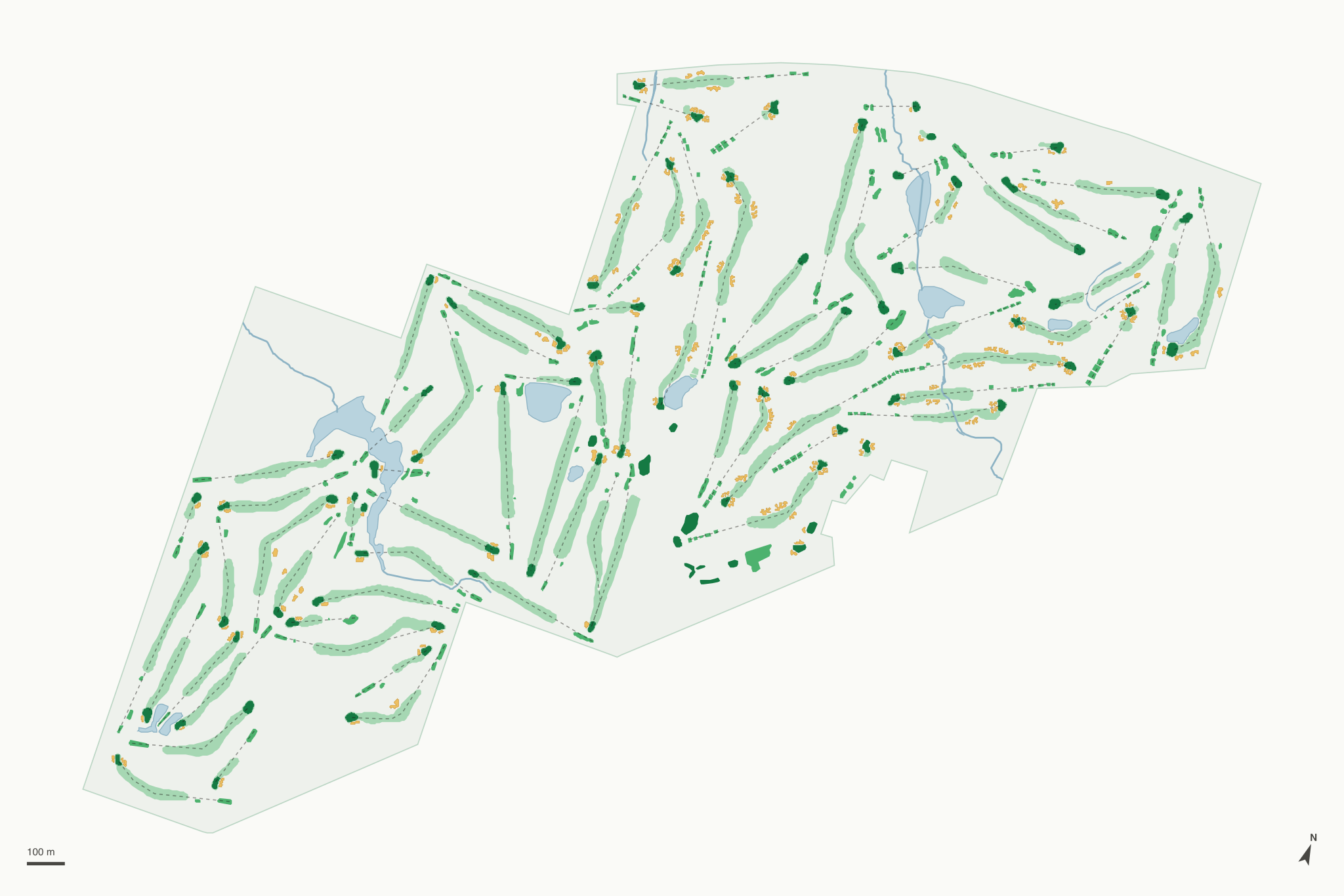 Map of Cog Hill Golf & Country Club