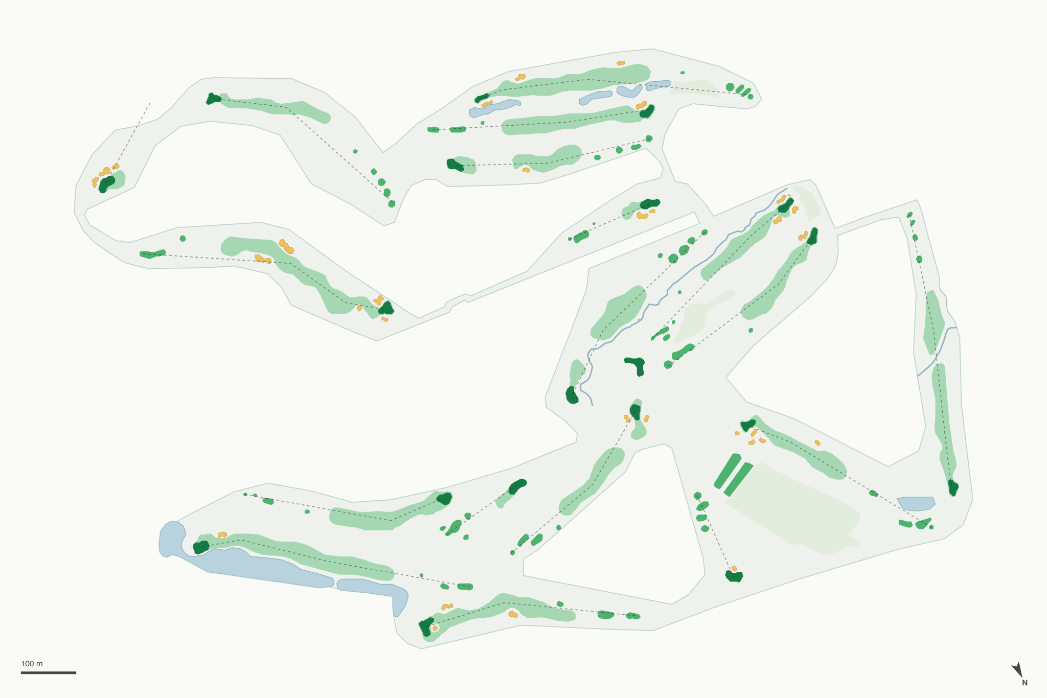 Map of Beavercreek Golf Club