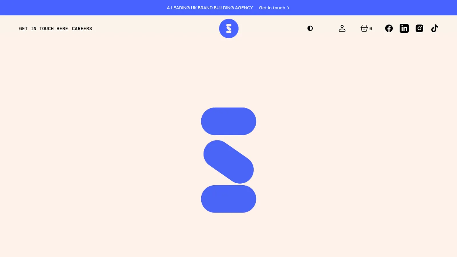 Screenshot of the We Are Seed Digital homepage