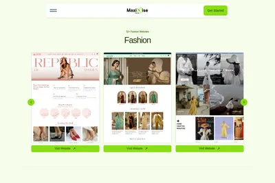 Screenshot of the MaximiseTeck homepage