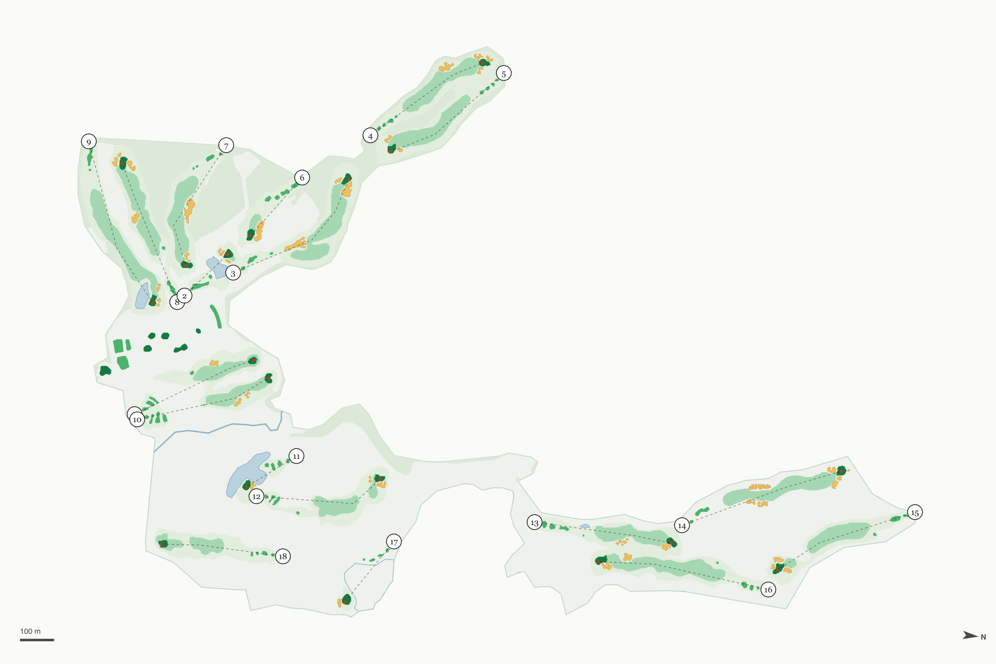 Map of The Legend at Giants Ridge