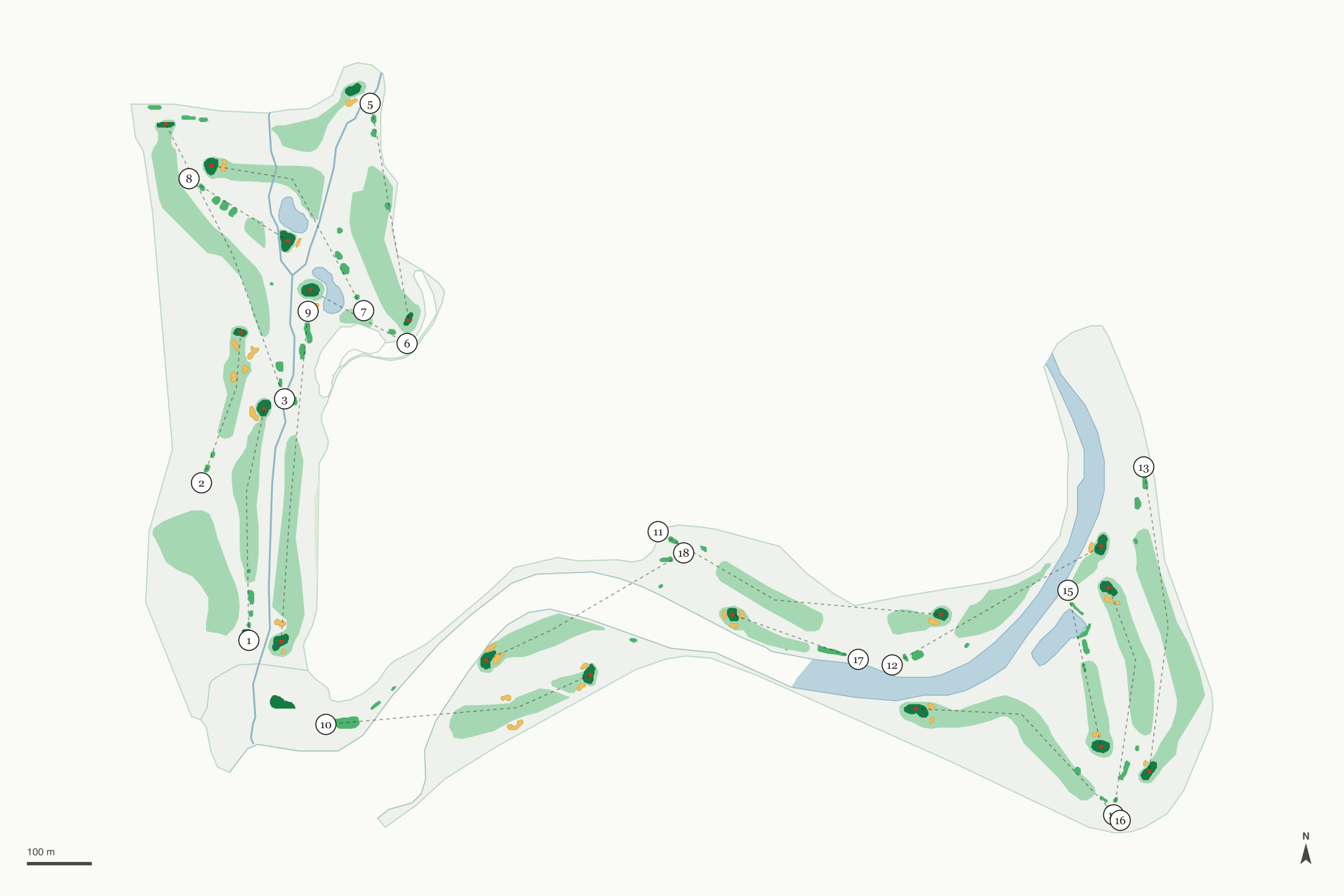 Map of Avila Beach Golf Resort