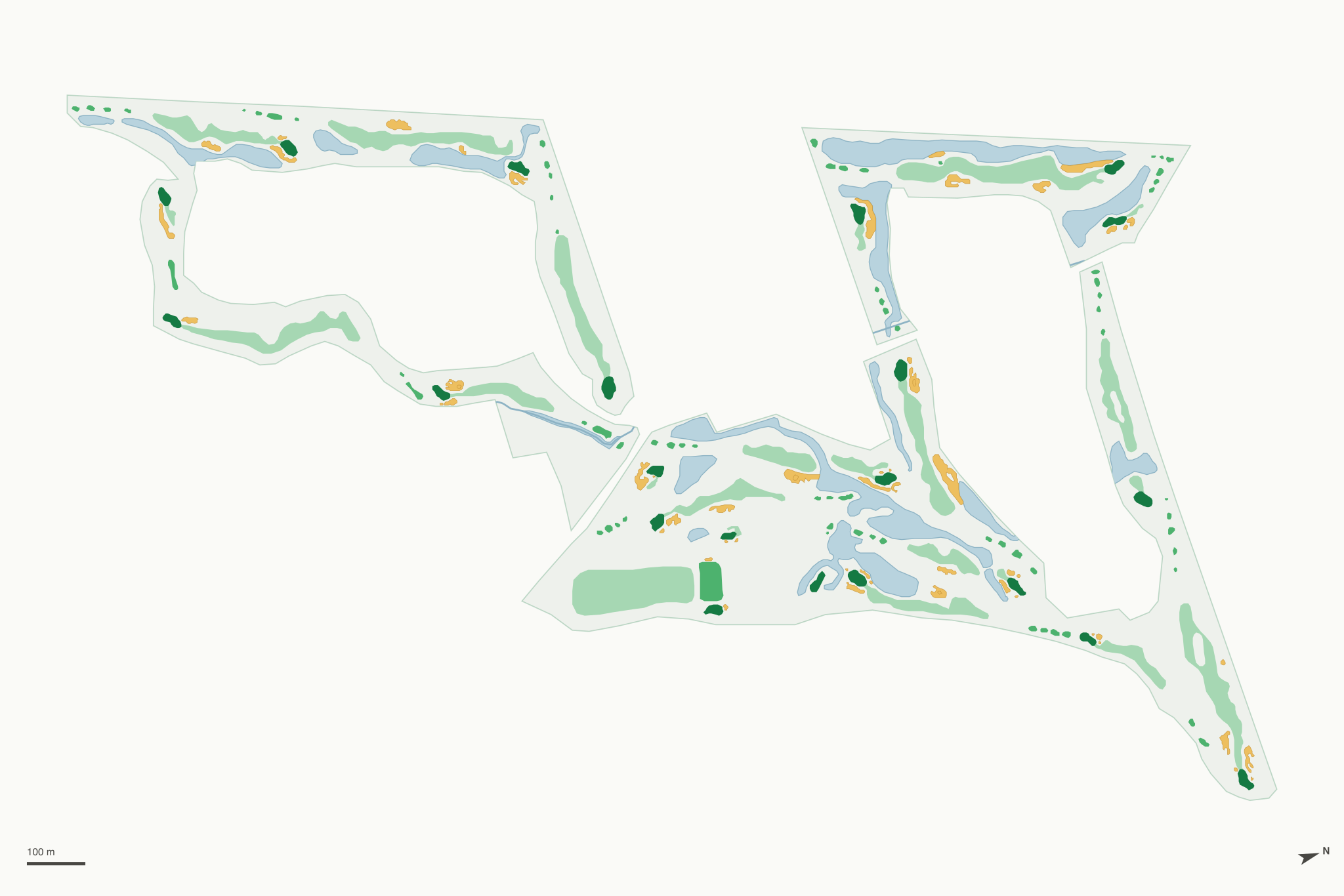 Map of Dalton Ranch Golf Club