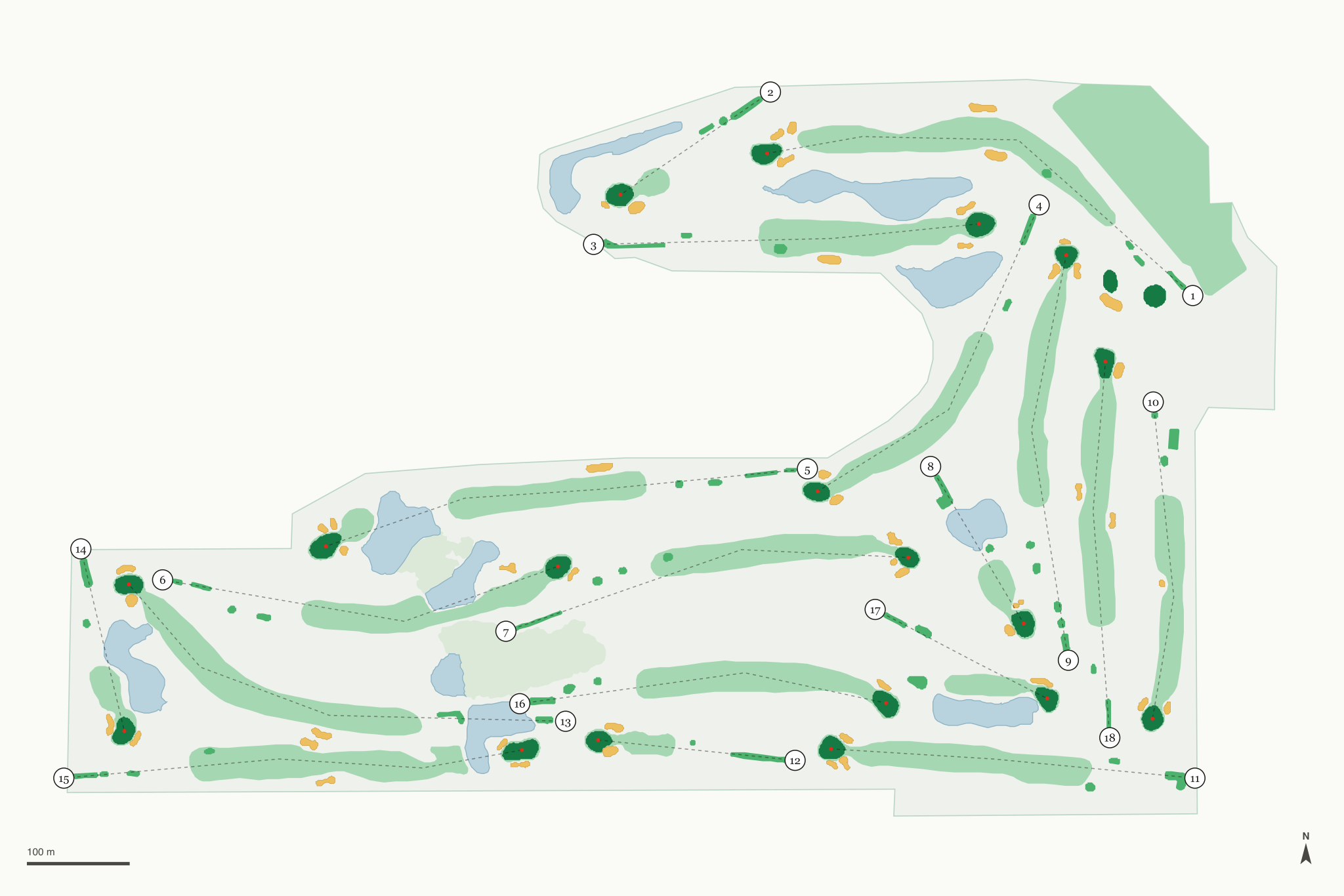 Map of Rockledge Country Club