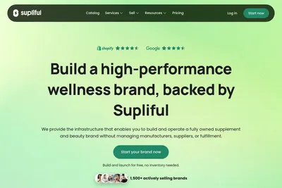 Screenshot of the Brand On Demand Inc. homepage