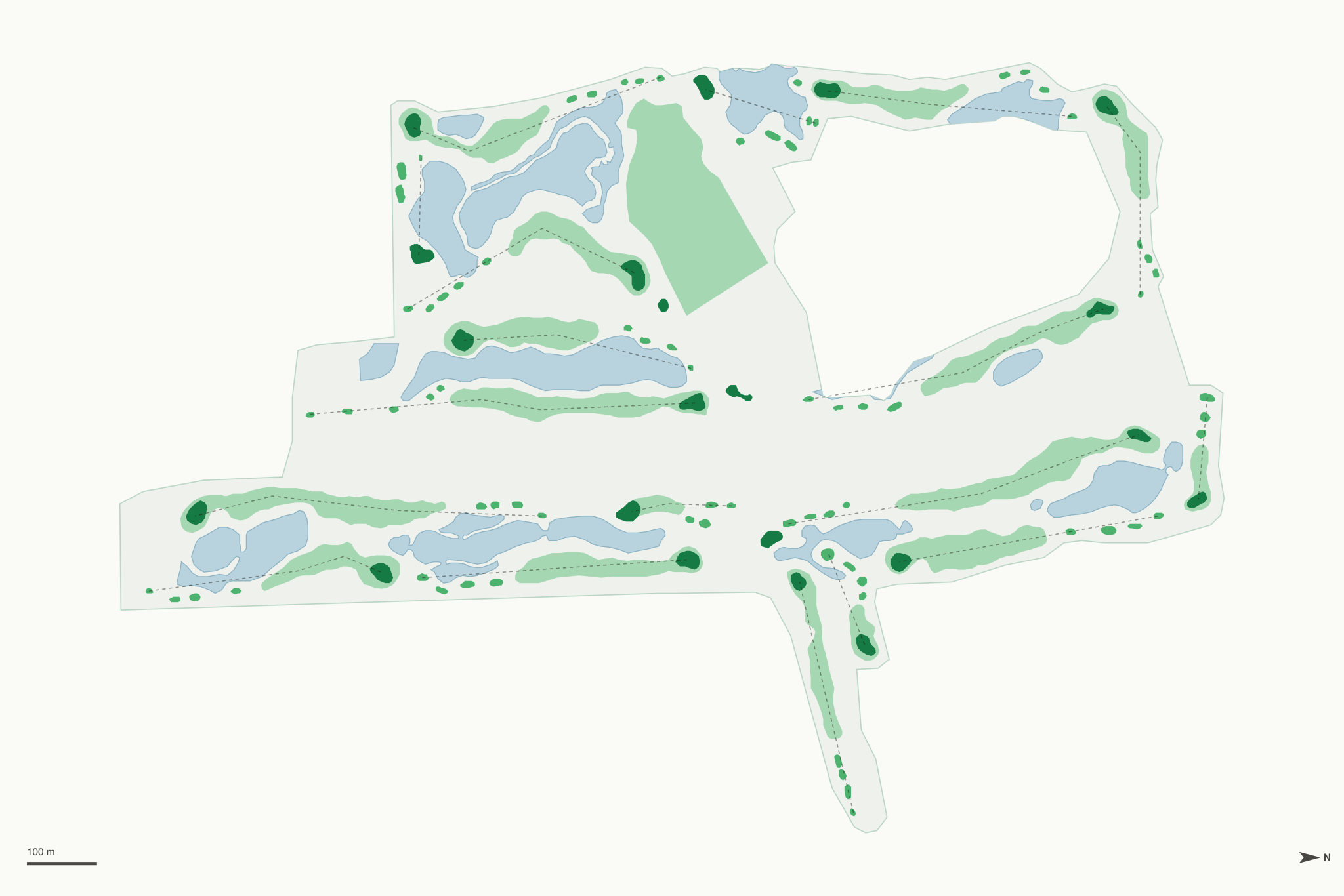 Map of Saltleaf Golf Preserve