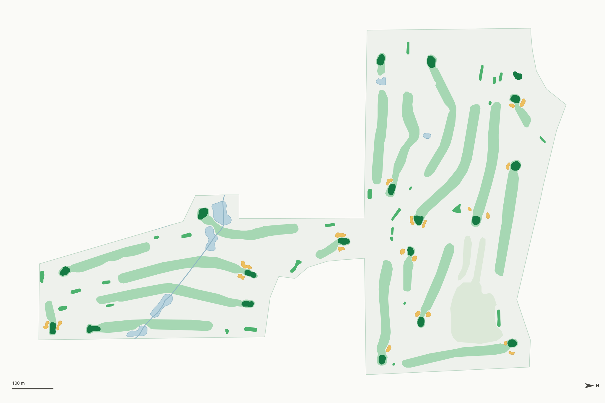 Map of Merrill Public Golf Club