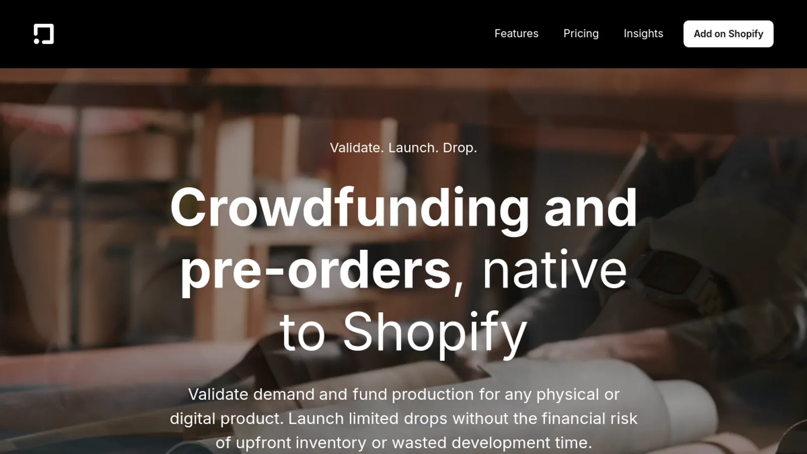 Screenshot of the Fundlify UG | Kretivo homepage