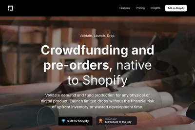 Screenshot of the Fundlify UG | Kretivo homepage