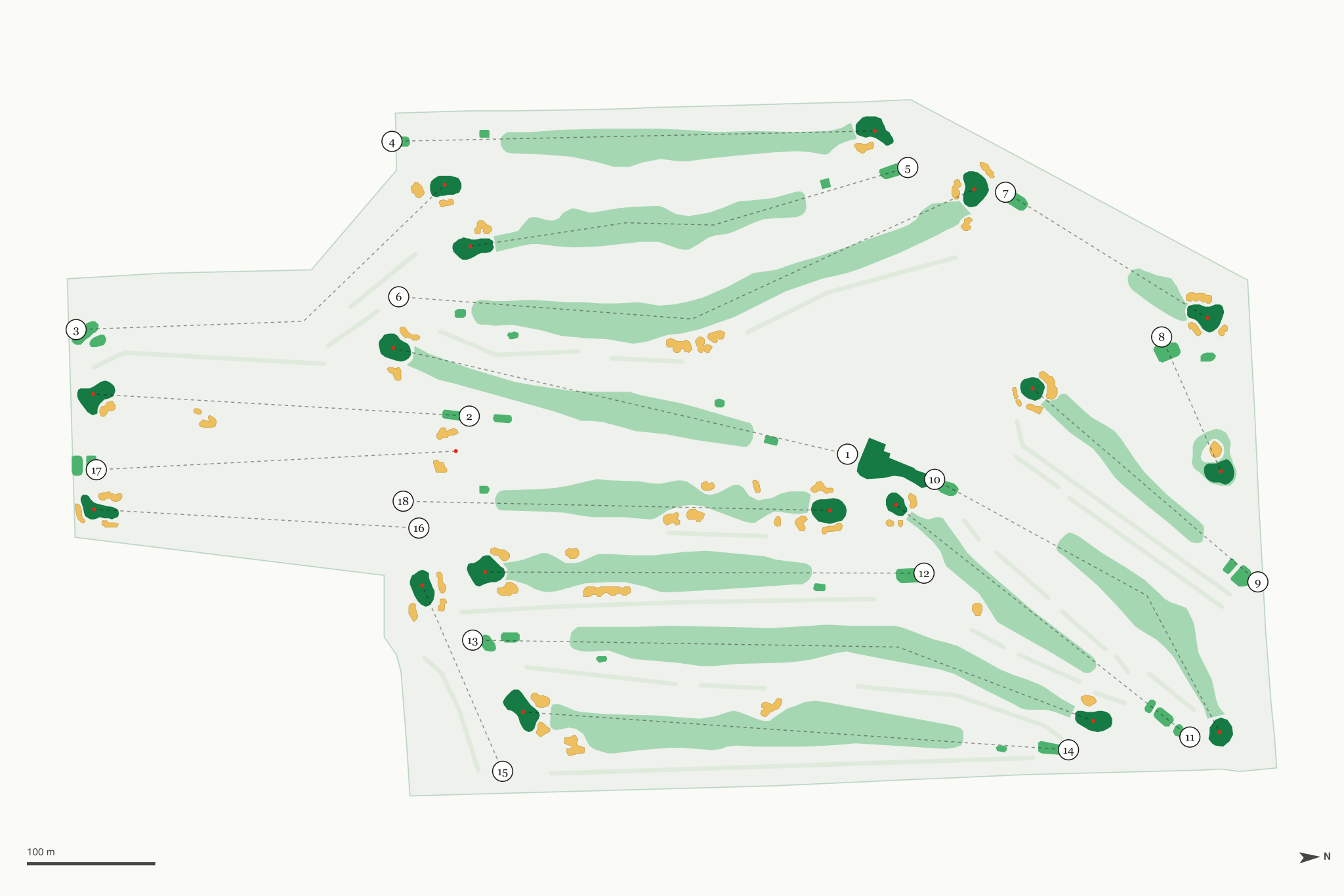 Map of Everett Golf & Country Club