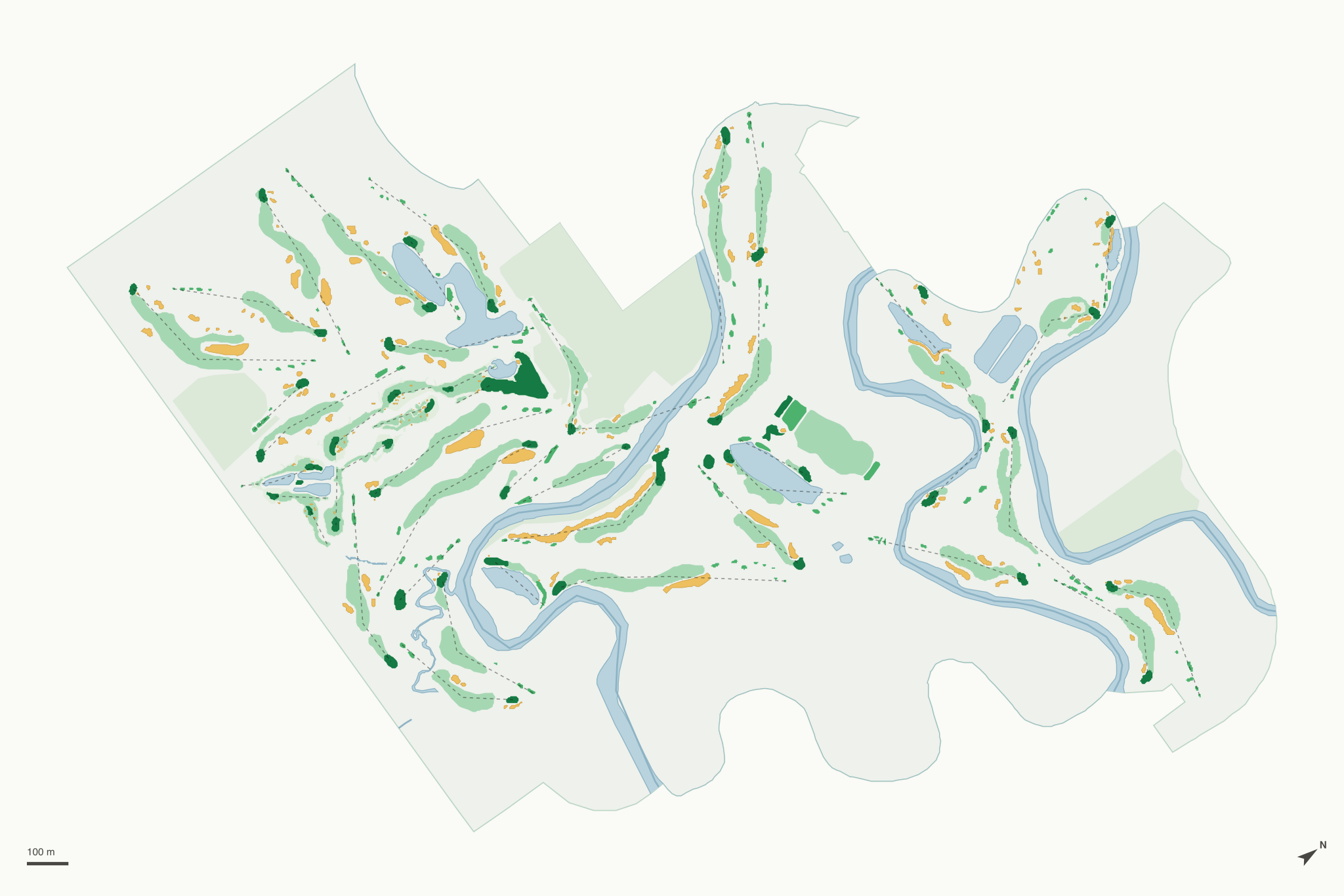 Map of Blackwolf Run Golf Course