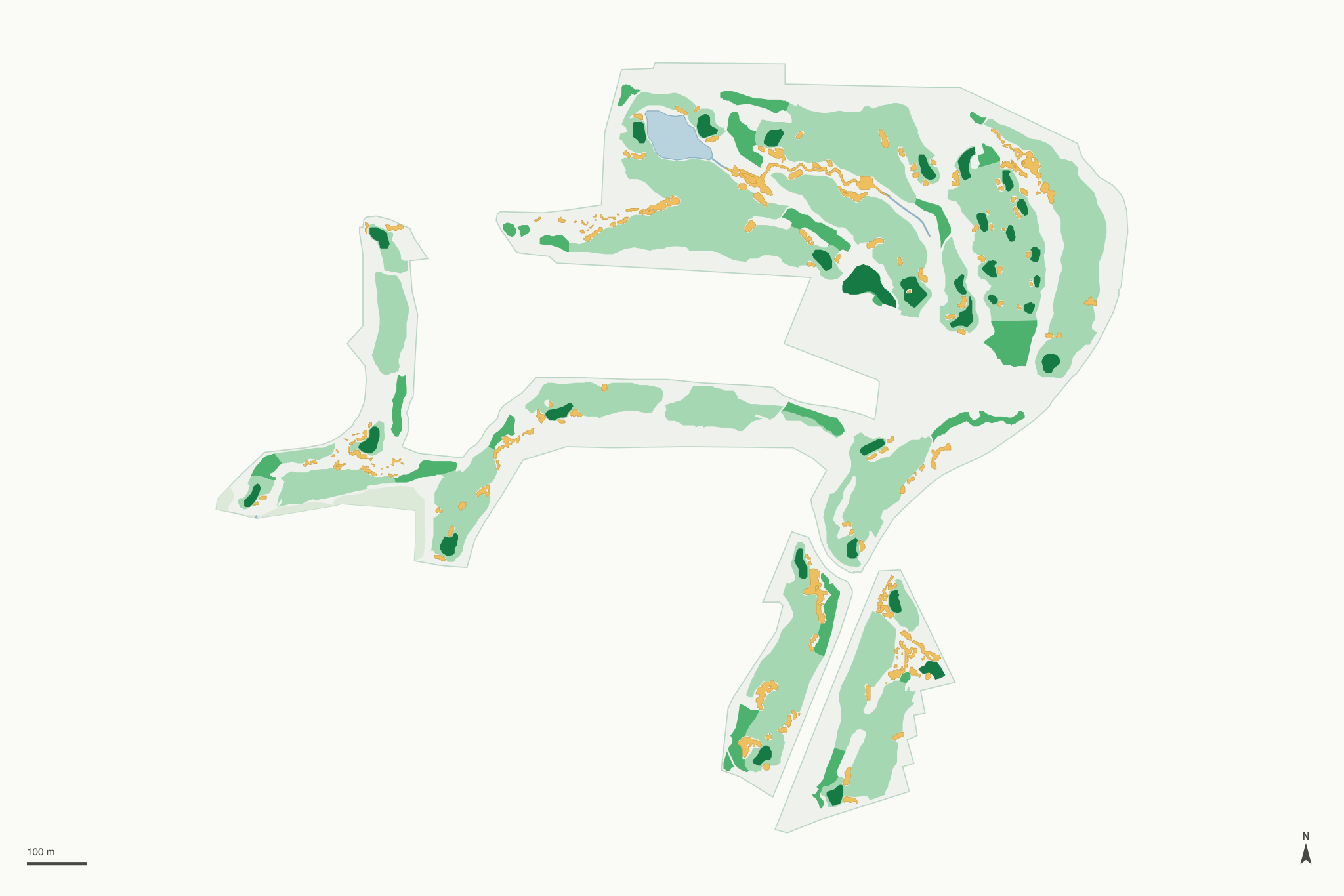 Map of Rolling Hills Country Club