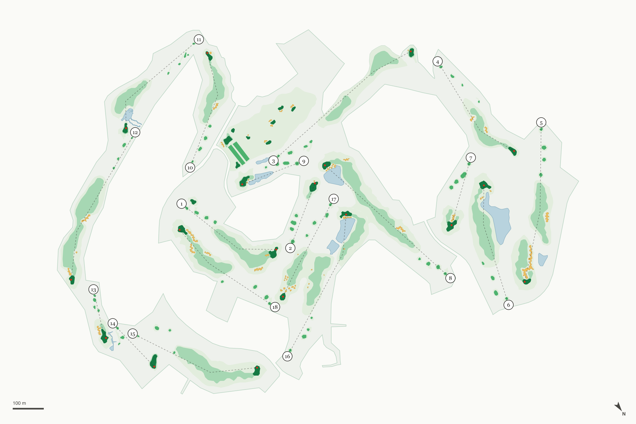 Map of The Golf Club At Black Rock