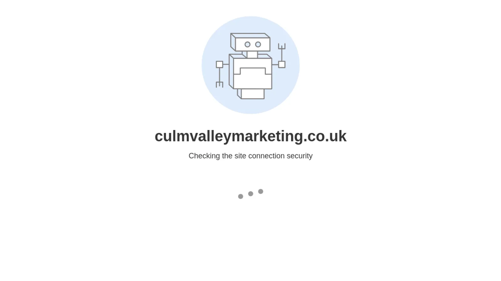 Screenshot of the Culm Valley Marketing homepage