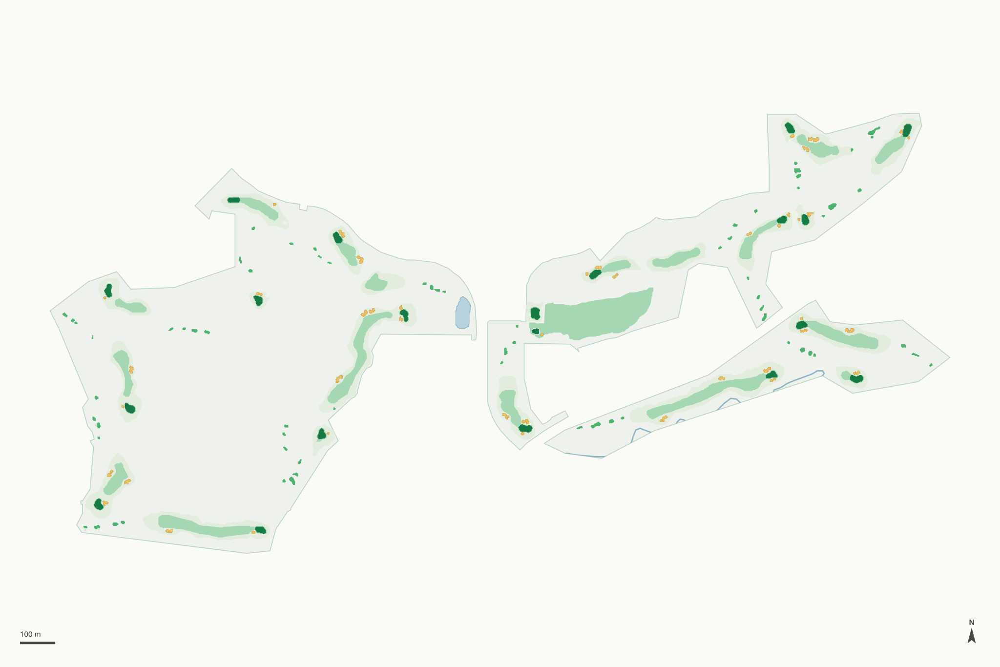 Map of Stone Ridge Golf Course